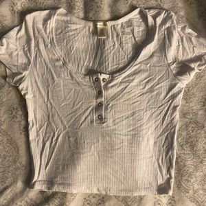 White crop top